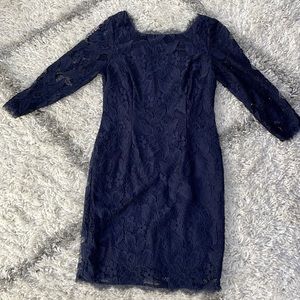 NWOT Adrianna Papell lace cocktail dress
